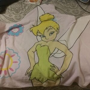 Disney's TinkerBelle Hooded Bath Towel